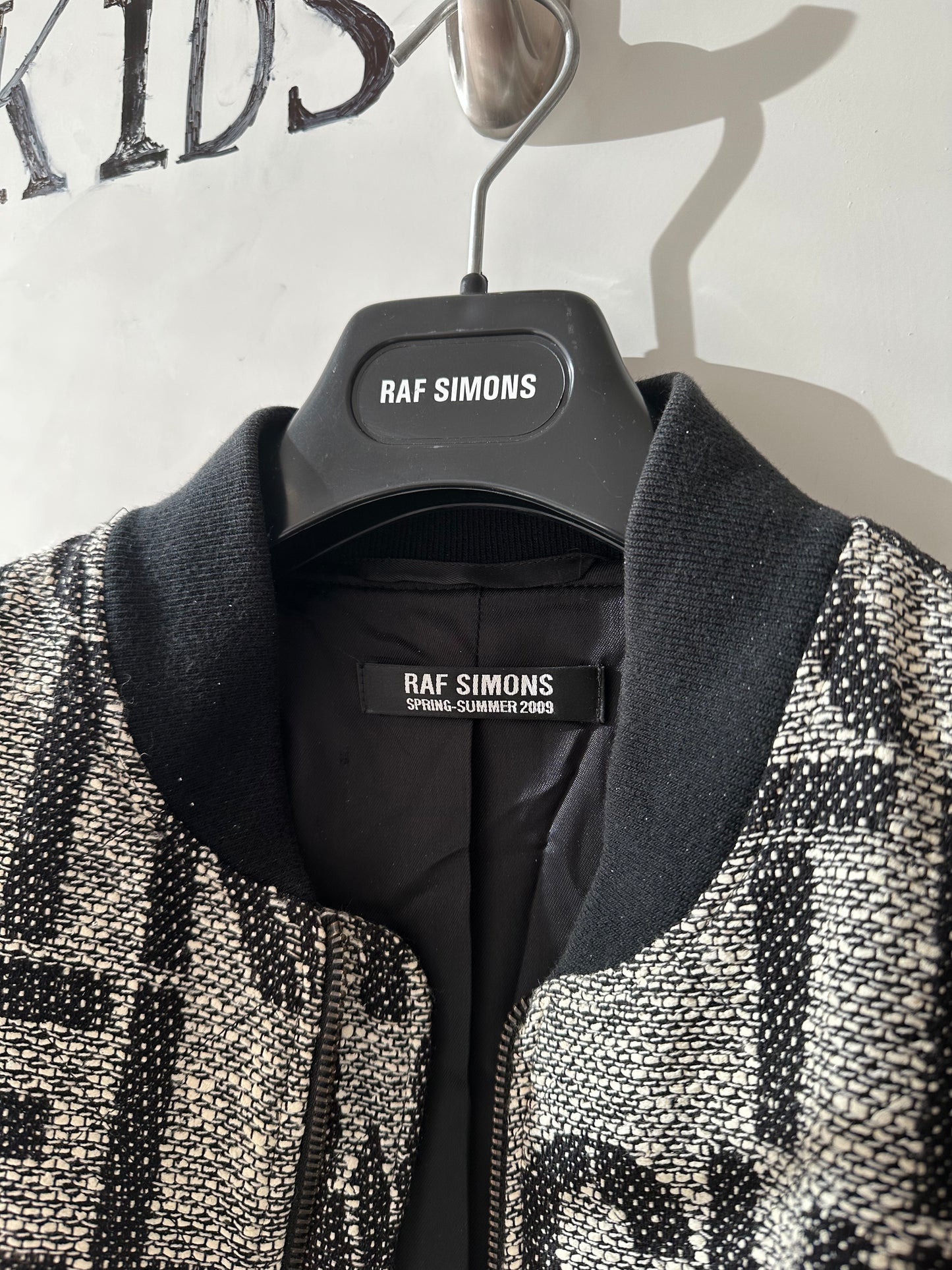 Raf simons Ss2009 Christopher wool Ma-1 Bomber