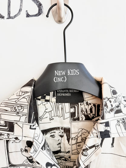 Enfants Riches Deprimes Checkered Silk Shirt