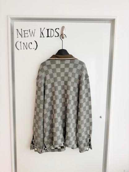 Enfants Riches Deprimes Checkered Wool Jacket