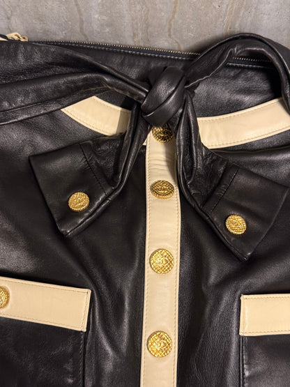 Chanel Jacket Girl Bag Black/White – Authenticity Verified