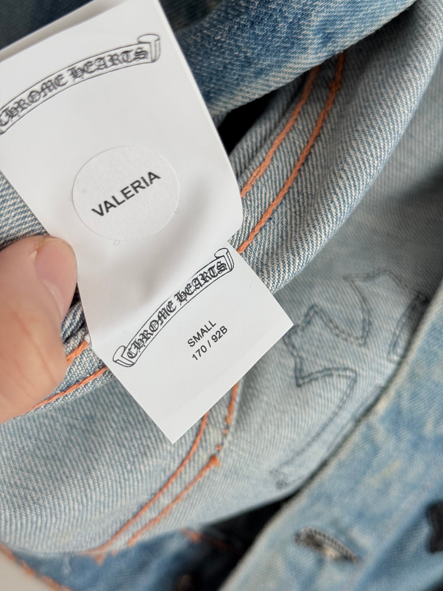 Chrome Hearts Levi’s Cross Patched Jacket