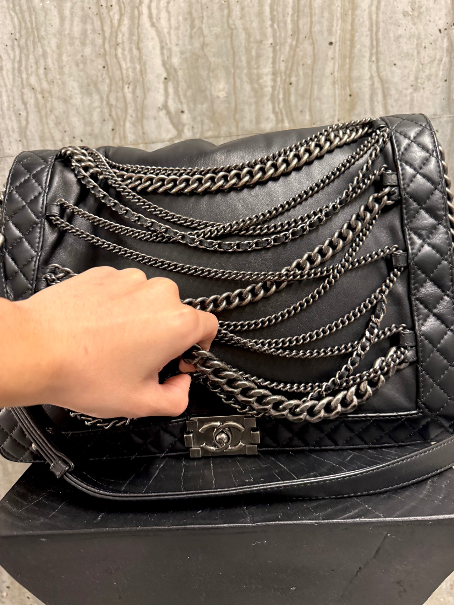 Chanel Chain Leboy Bag