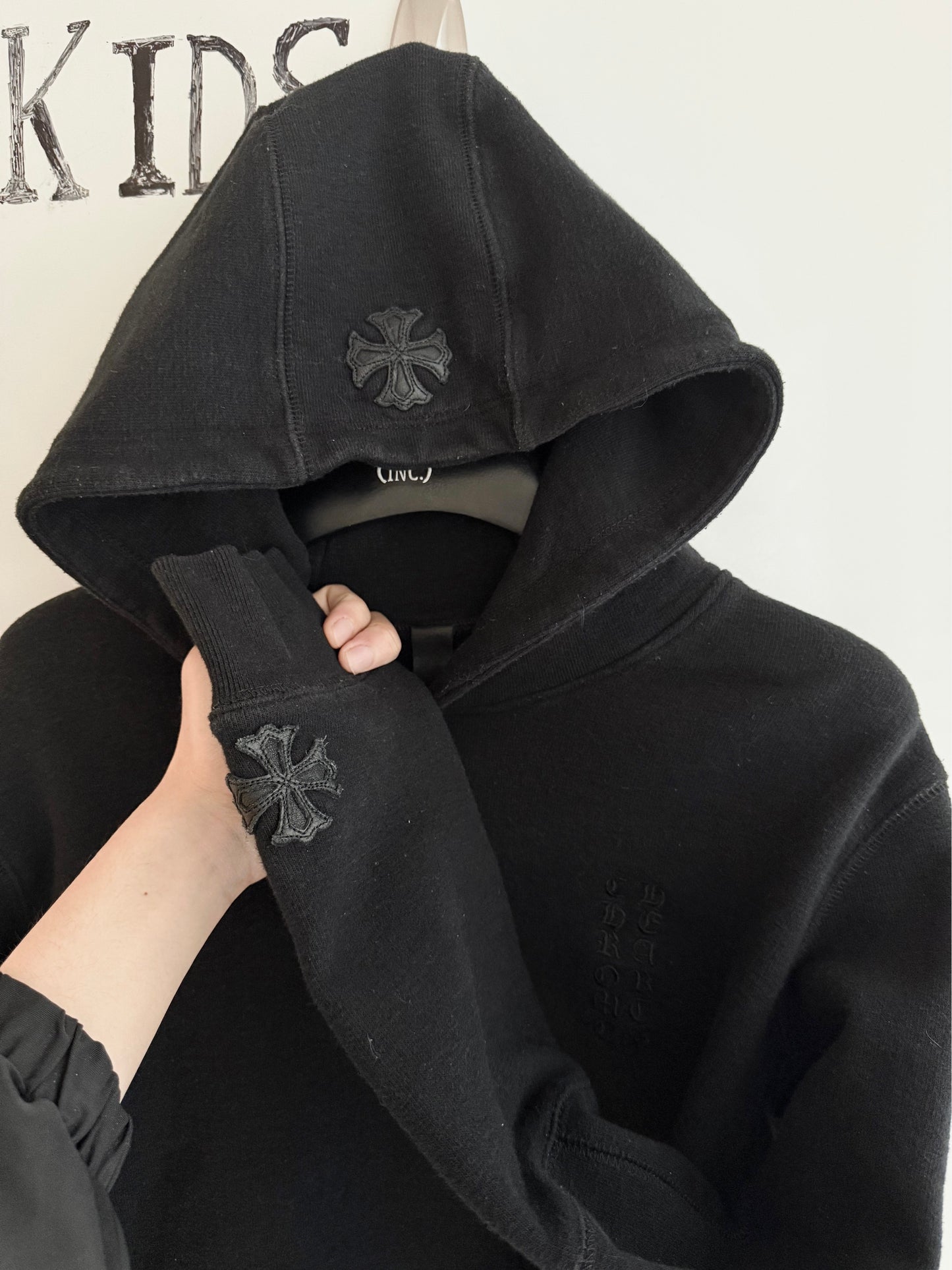 Chrome Hearts Patched Hoodie