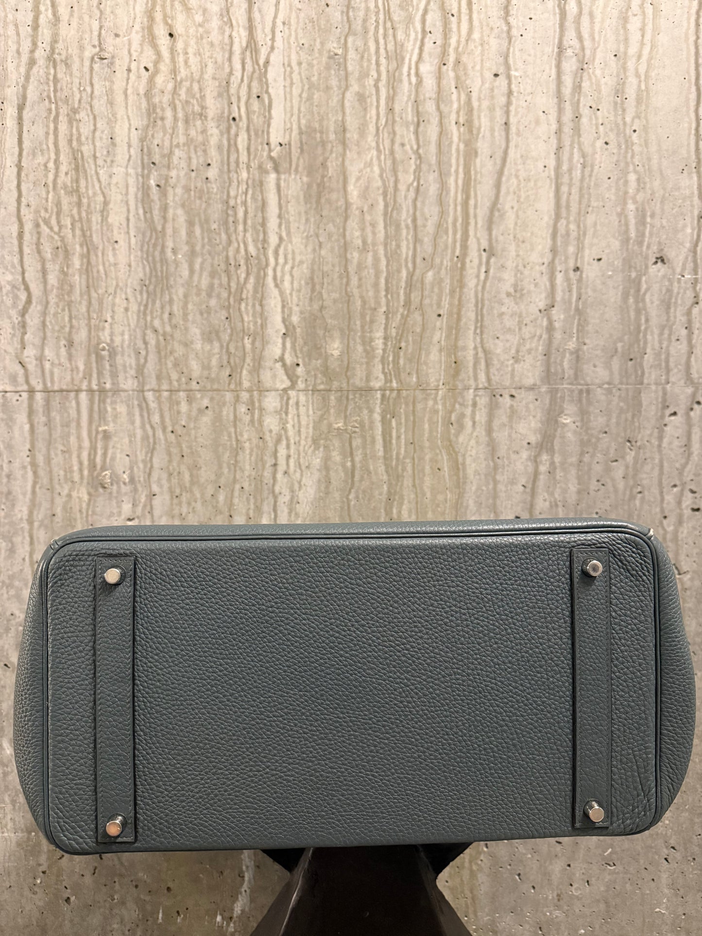 Hermes Bleu Orage Togo Birkin 40