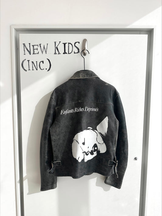 Enfants Riches Deprimes Sleep Sounds Leather Jacket