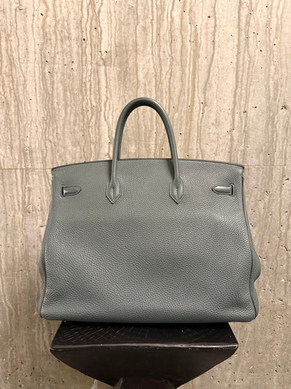 Hermes Bleu Orage Togo Birkin 40