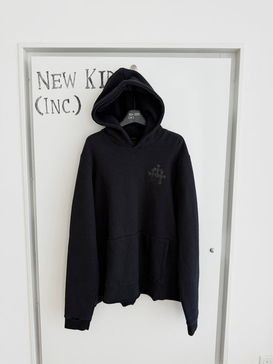 Chrome Hearts Triple Cross Patched Hoodie