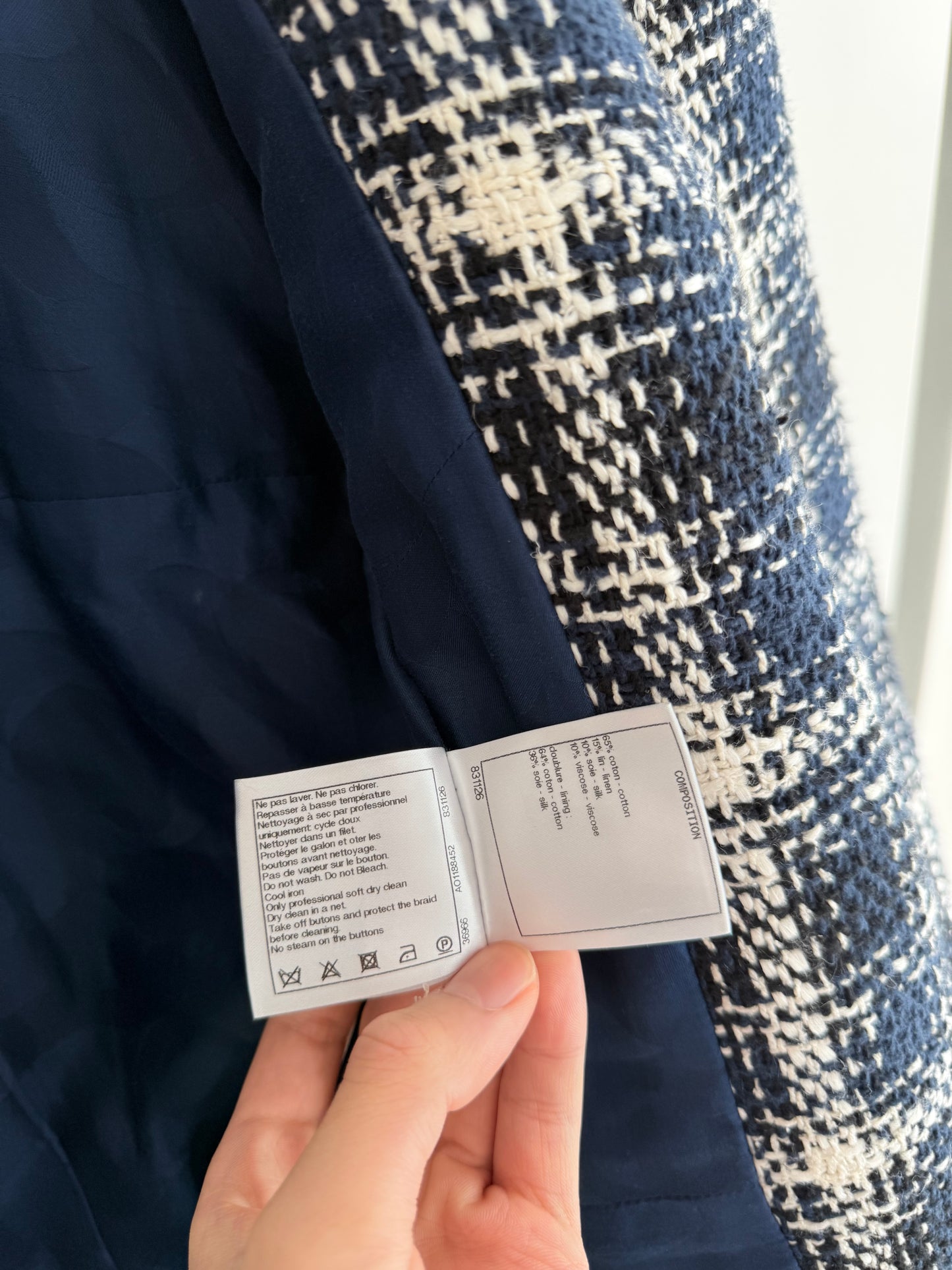 Chanel 18C Tweed Gripoix Jacket