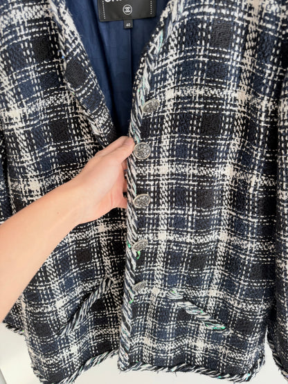 Chanel 18C Tweed Gripoix Jacket