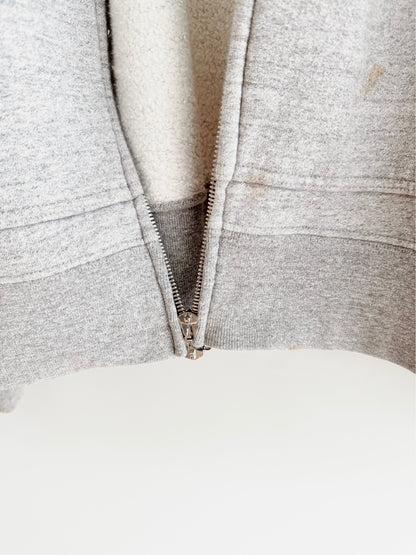 Chrome Hearts Cross Patched Sliver Zip up Hoodie