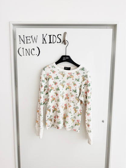 Enfants Riches Deprimes Baby Print Waffle Long Sleeve